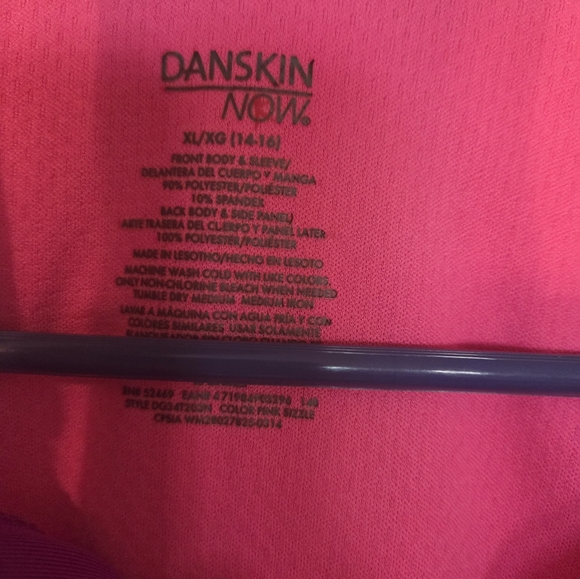 Little Girls Danskin Long Sleeve Pullover XL 14-16 - Picture 4 of 9